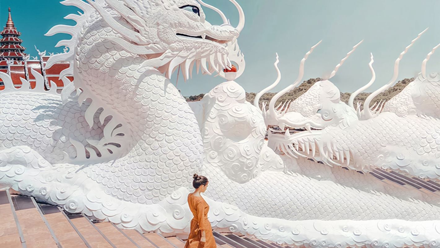 泰國清邁黑廟＋清萊藍廟＋白廟一日遊【中文導遊私人導覽】