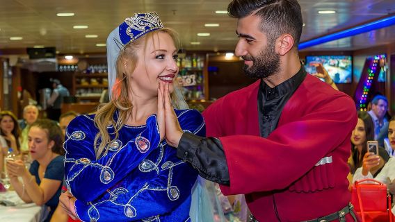 Istanbul Bosphorus Dinner Cruise with Turkish Night Shows and transfers