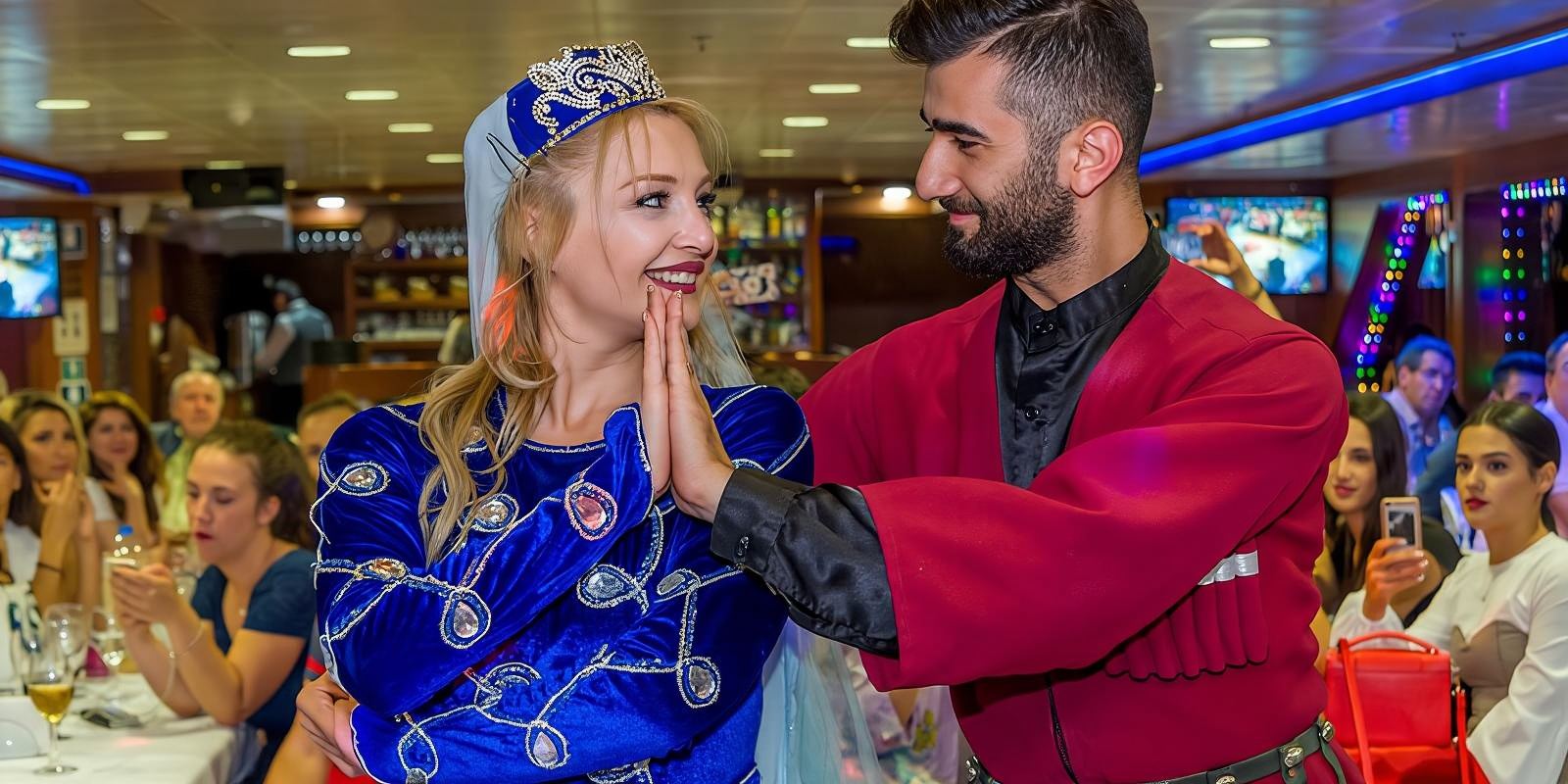 Crociera con cena sul Bosforo a Istanbul con spettacoli notturni turchi e trasferimenti