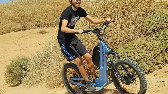 From Corralejo: Fuerteventura Guided E-Bike/E-scooter Tour