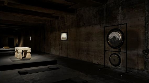Berlino: sessione di bagno di gong alla Feuerle Collection