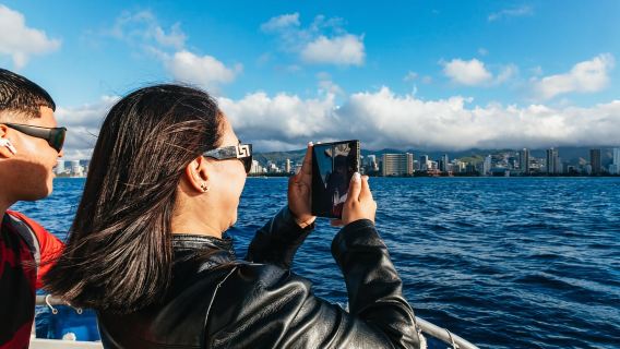 Oahu: crociera per l'osservazione delle balene a Honolulu