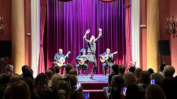 Barcellona: Trio di chitarre e ballo di flamenco al Castello Pignatelli
