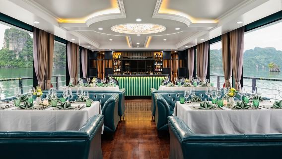 Der BESTE 5-Sterne-Tagesausflug in die Halong-Bucht mit Pamela Cruise