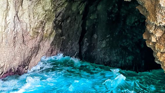 Corfú: Excursión en autobús y baño a Paleokastritsa y el Museo del Aceite de Oliva