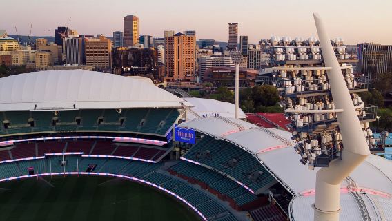 Adelaida: Recorrido al atardecer por la azotea del Adelaide Oval