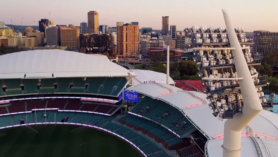 Adelaide: tour panoramico al tramonto all'Adelaide Oval