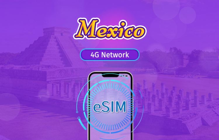 Mexico eSIM | Supports ChatGPT & TikTok | Day Pass / Total Package | 24-Hour Billing | 1–30 Days | QR code