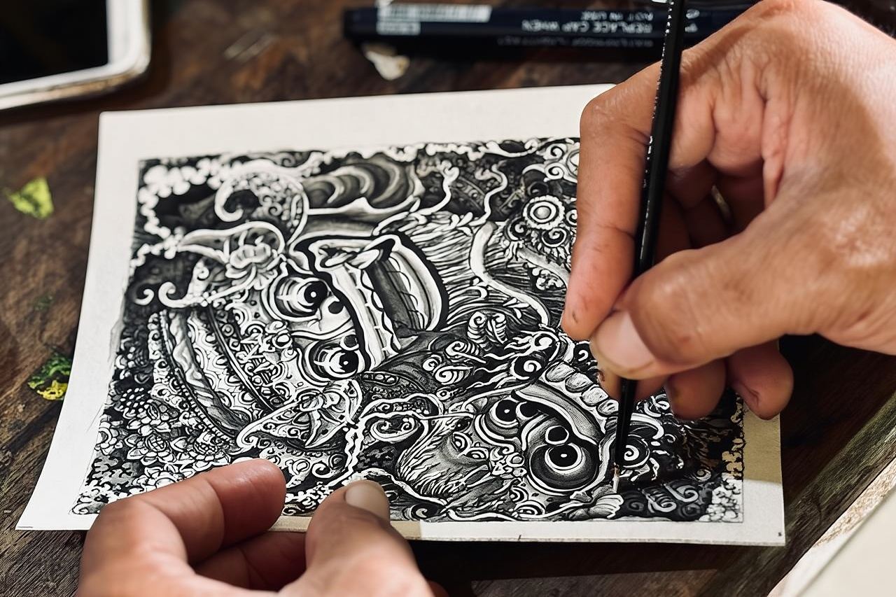 Threads of Tradition Miniature Keliki Painting Workshops