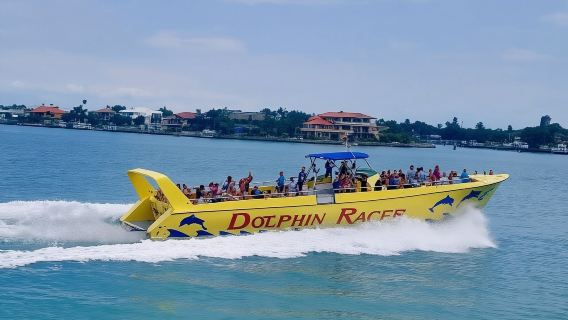 St. Pete Beach Area: Dolphin Racer Speedboat Adventure