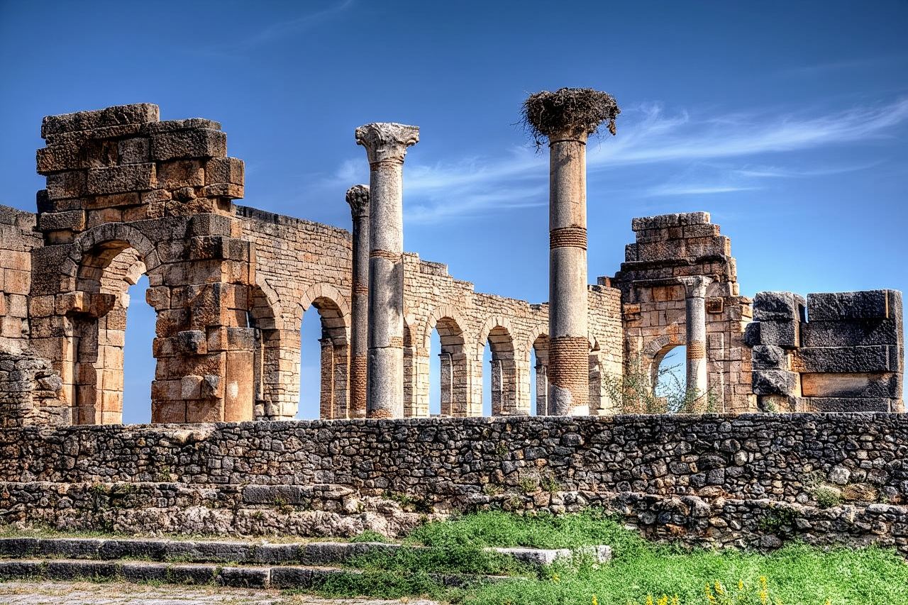 Tagesausflug von Fes nach Meknes, Moulay Idriss und Volubilis