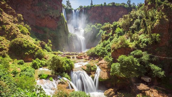 Lawatan Sehari Air Terjun Marrakech ke Ouzoud bersama Jurupandu Tempatan & Bot