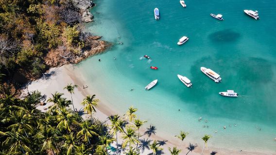 Excursión de día completo a la Isla Tortuga desde San José con almuerzo incluido