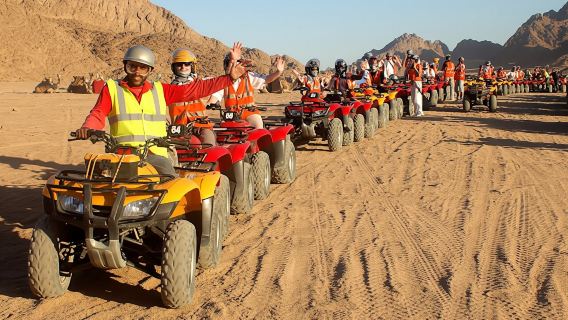 Morning quad bike from Sharm El Sheikh- single use