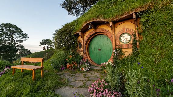 Middle earth experience - Hobbiton movie set and Glowworm cave tour