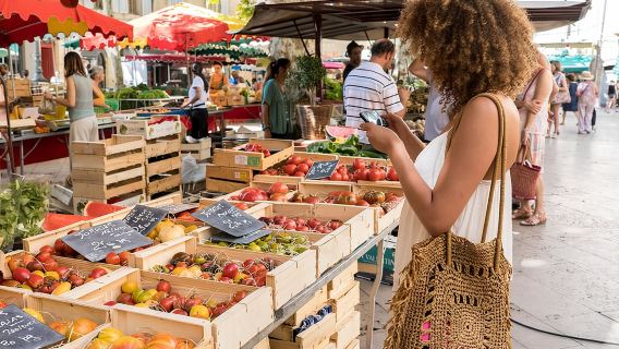 Gordes + Roussillon + Fountain City + Provence Market, France: Panoramic Tour of Luberon Countryside