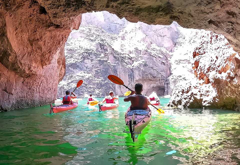 Emerald Cave Kayak Experience with Optional Las Vegas Shuttle