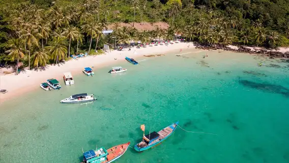 越南 富國島香島纜車/水樂園/浮潛一日遊(快艇/大船遊3島)