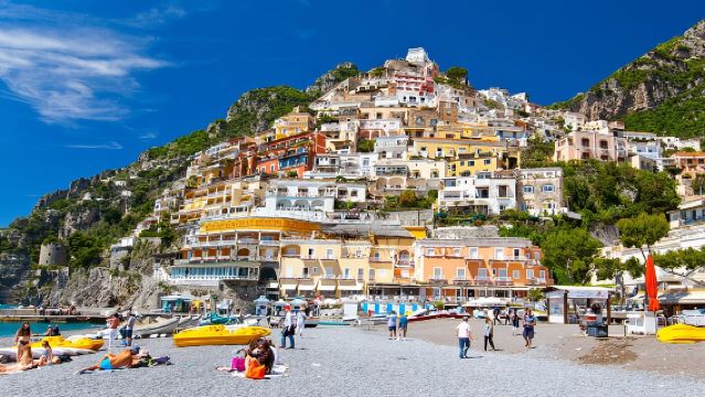 Amalfi Coast Tour: Positano, Amalfi & Ravello from Naples