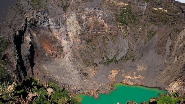 Irazu Volcano National Park, Cartago City and Orosi Valley from San Jose
