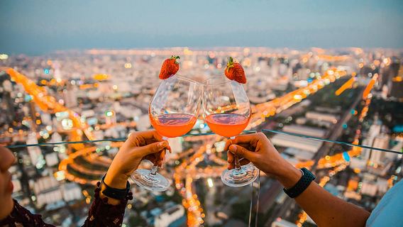 Bangkok Baiyoke Sky Tower Rainbow Cloud Buffet (includes admission ticket)