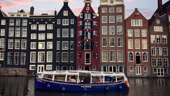Amsterdam: Evening Candle Light Cruise With Wine & Cheese
