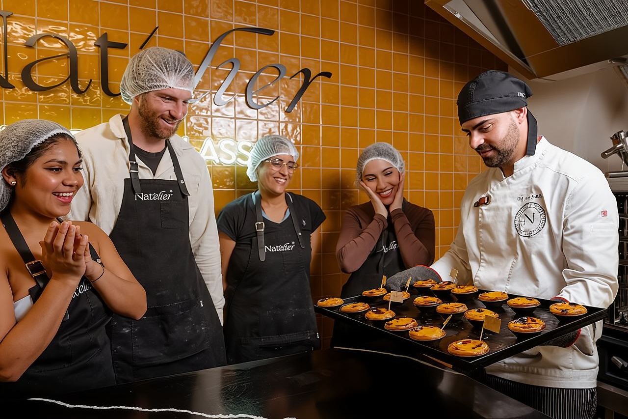 Masterclass di Pastel de Nata in una vera panetteria nel centro di Lisbona