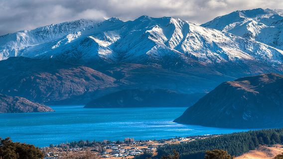 tour 1 ngày tàu hơi nước TSS Earnslaw của New Zealand + trang trại cao nguyên Walter Peak