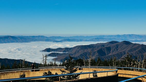 In-App Self-Guided Walking Tour to Cligmans Dome's Top