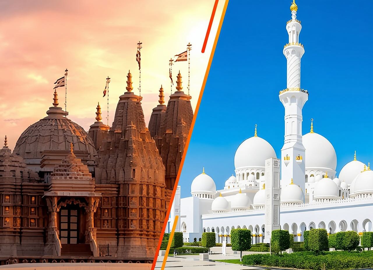 Full-Day Abu Dhabi City Tour with BAPS Hindu Temple + Grand Mosque Tour