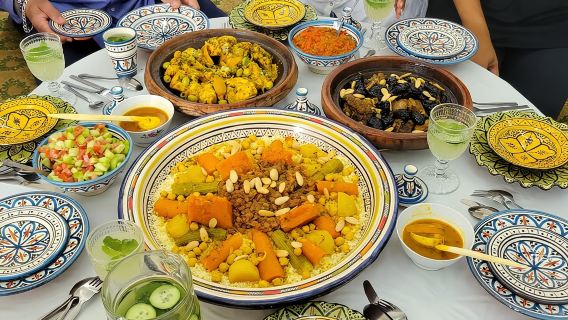 Cook Moroccan Food & Try on Traditional Clothes like a local