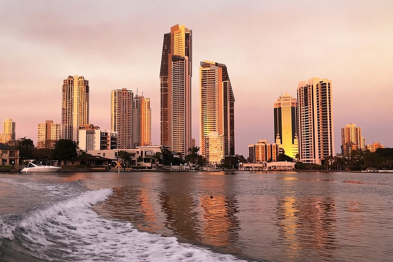 Surfers Paradise Sightseeing Sunset River Cruise