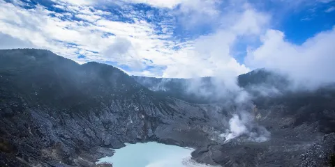 卡瓦普定火山湖+覆舟火山(雅加達來回)-包車遊