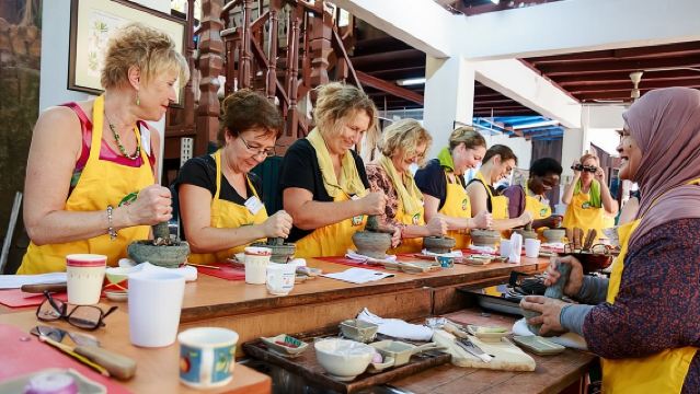 Clase de cocina malaya de LaZat