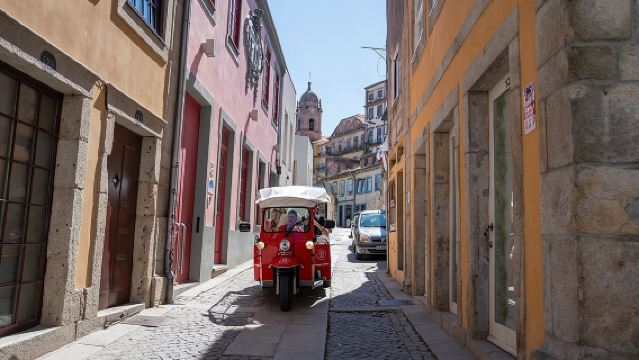Historisch Porto per privé elektrische Tuk Tuk naar top bezienswaardigheden