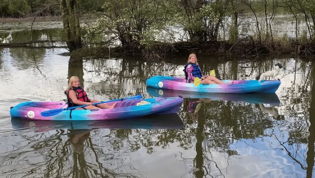 Port Clinton: Eenpersoons- of tweepersoonskajakverhuur