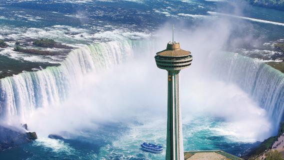Mississauga: tour di un giorno alle Cascate del Niagara con barca e pranzo