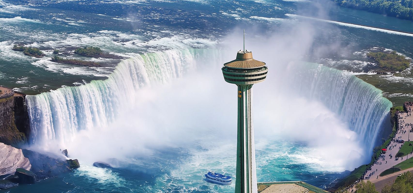 Mississauga: Niagara Falls Day Tours with Boat and Lunch