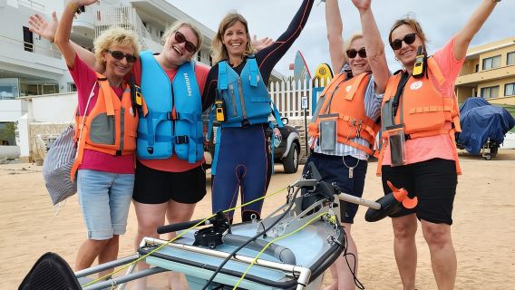Fuerteventura: Kayaks Eléctricos Transparentes con Guía