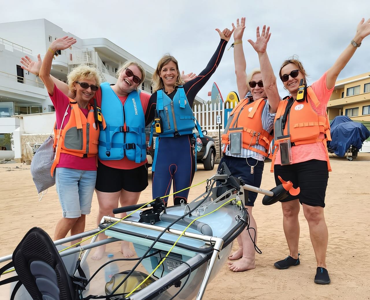 Fuerteventura: Transparent Electric Kayaks with Guide