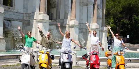 羅馬:隱世瑰寶 Vespa 導賞團連攝影