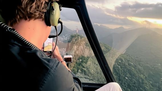 Río de Janeiro: Experiencia panorámica en helicóptero en el Cristo Redentor