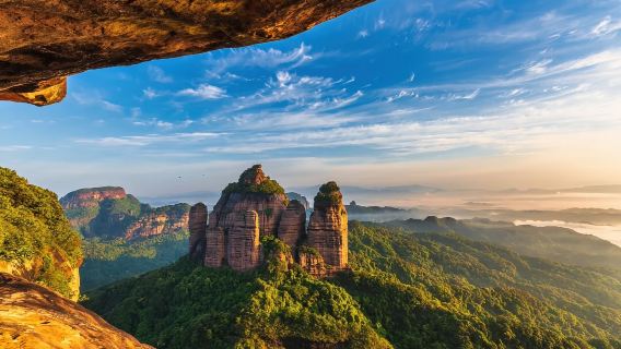 私家小團上門接送|韶關丹霞山+長老峰景區+陽元石一日遊