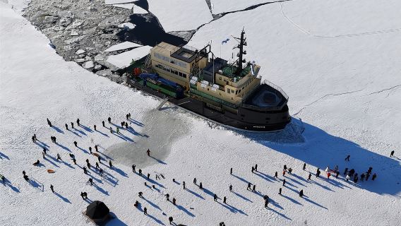 フィンランド・ロヴァニエミ・ケミ 北極砕氷船ツアー（1名様から予約可＋ホテル送迎付き）