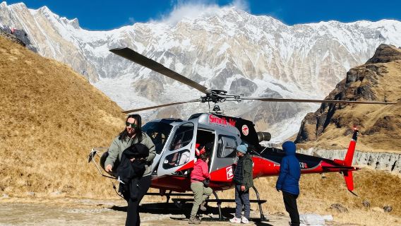 Annapurna Base Camp Helicopter Tour (Featuring a Unique Aerial View of Mount Everest)