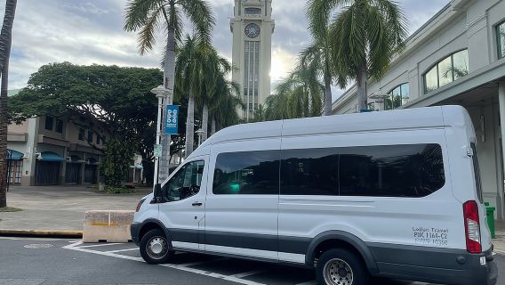 Honolulu Airport & Waikiki Hotels Private Transfer by Passenger Van(up to 14ppl)