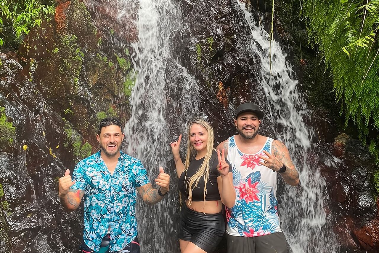 El Yunque Hike Adventure to Las Tinajas Waterfall from Fajardo