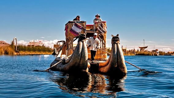 Titicacasee (Tagesausflug) Uros- und Taquile-Inseln