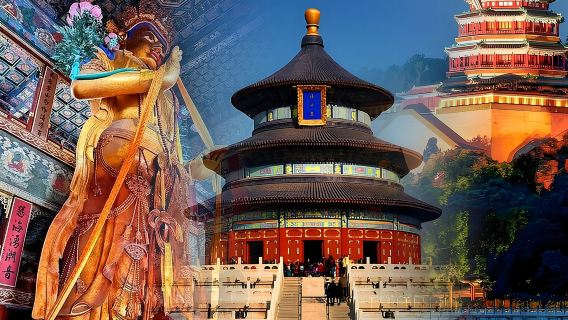 Tour en autobús: Templo del Cielo, Templo Lamaísta (Yonghegong), Palacio de Verano y pato laqueado de Pekín