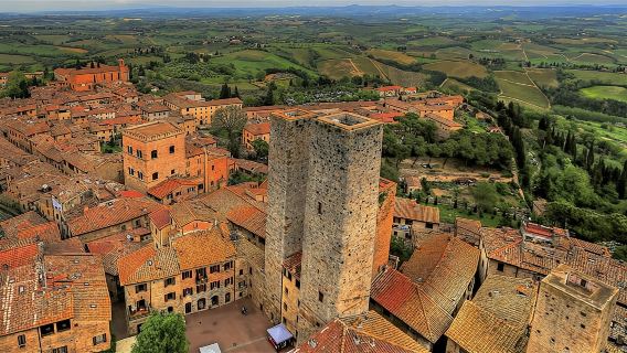 聖吉米尼亞諾+錫耶納+托斯卡納田園午餐+聖母百花大教堂